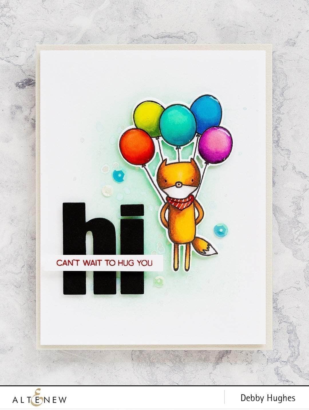 Photocentric Clear Stamps Hug Me Stamp Set