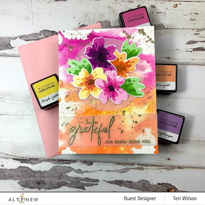 Photocentric Clear Stamps Inside and Out: Thanks Stamp Set