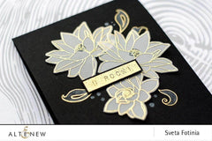 Photocentric Clear Stamps Label Love Stamp Set