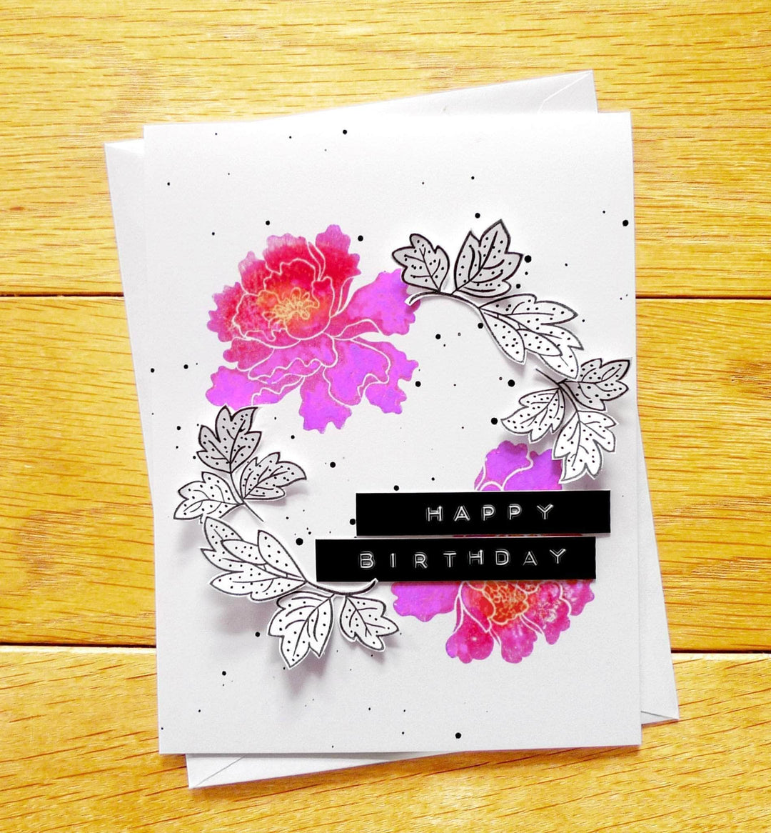 Photocentric Clear Stamps Lacy Scrolls Stamp Set
