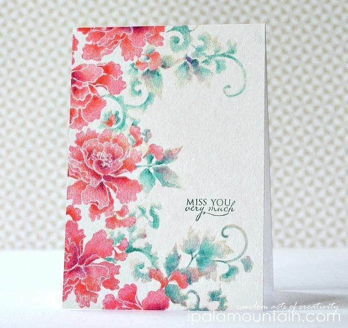 Photocentric Clear Stamps Lacy Scrolls Stamp Set