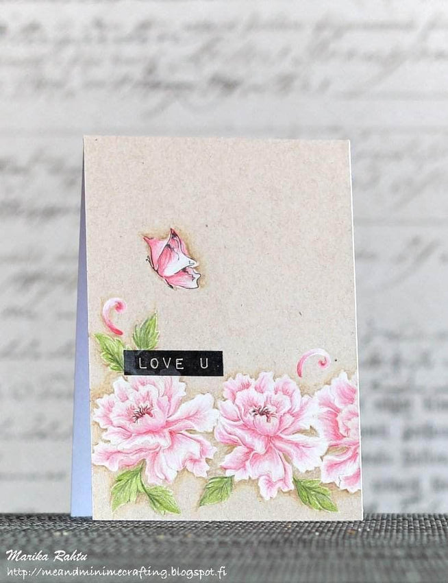 Photocentric Clear Stamps Lacy Scrolls Stamp Set