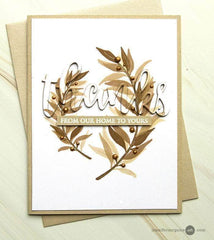 Photocentric Clear Stamps Layered Laurel Stamp Set