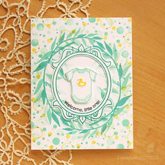 Photocentric Clear Stamps Layered Laurel Stamp Set