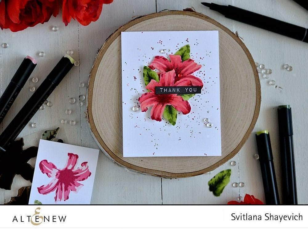 Photocentric Clear Stamps Layered Lily Stamp Set