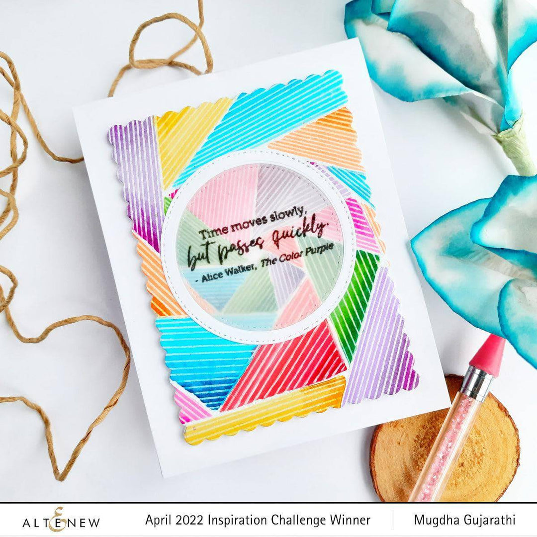 Photocentric Clear Stamps Linear Spiral Stamp Set