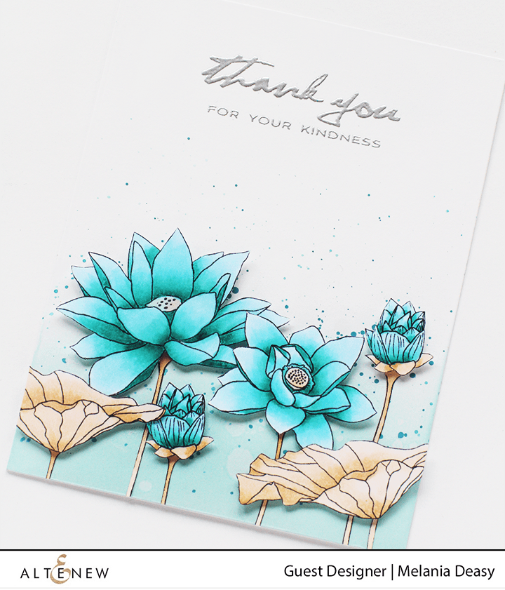 Photocentric Clear Stamps Lotus Stamp Set