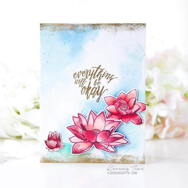 Photocentric Clear Stamps Lotus Stamp Set