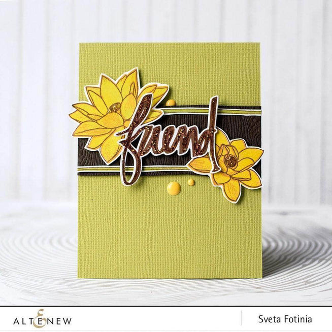 Photocentric Clear Stamps Lotus Stamp Set