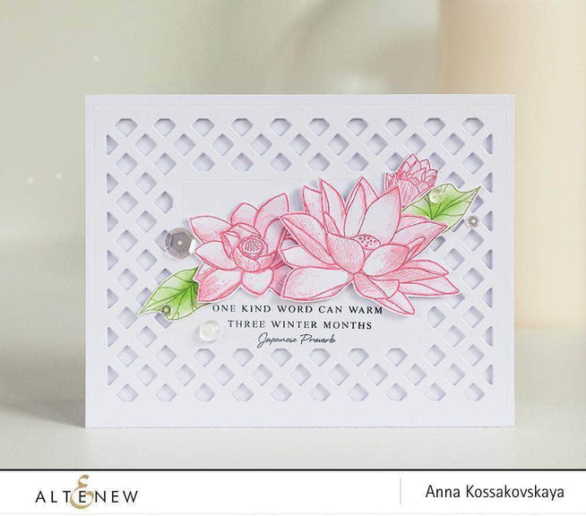 Photocentric Clear Stamps Lotus Stamp Set