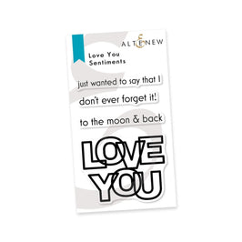 Love You Sentiments Stamp Set