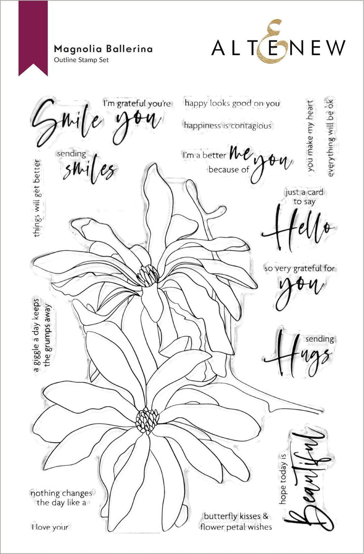 Photocentric Clear Stamps Magnolia Ballerina Stamp Set