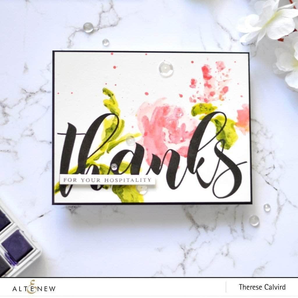 Photocentric Clear Stamps Many Thanks Stamp Set