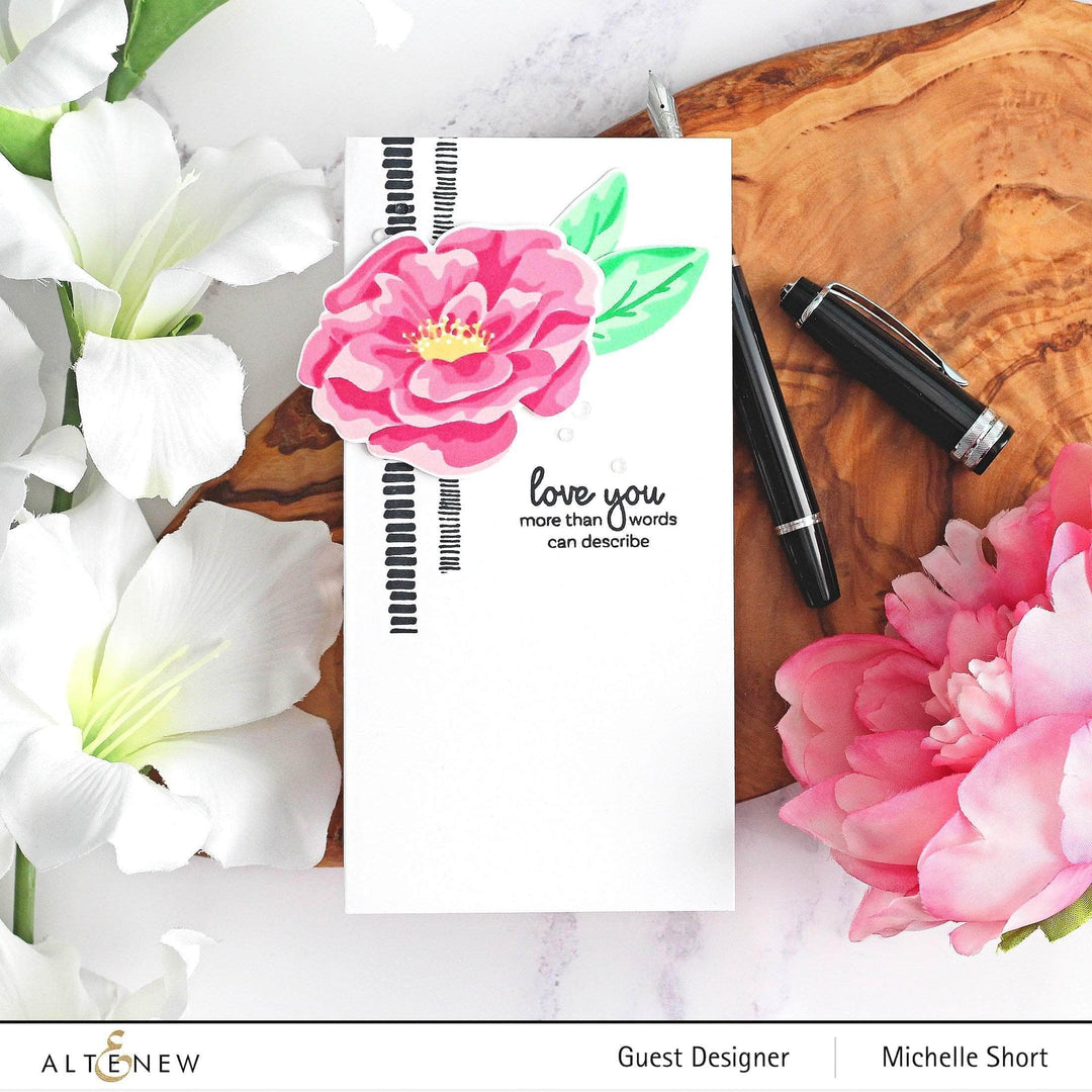 Photocentric Clear Stamps Marbled Bloom Stamp Set