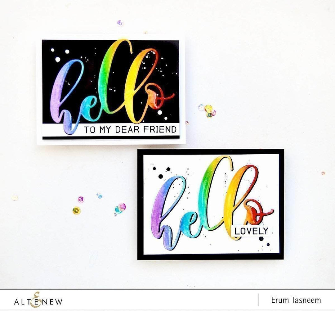 Photocentric Clear Stamps Mega Greetings Stamp Set