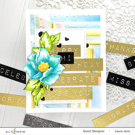 Photocentric Clear Stamps Mega Label Love Stamp Set
