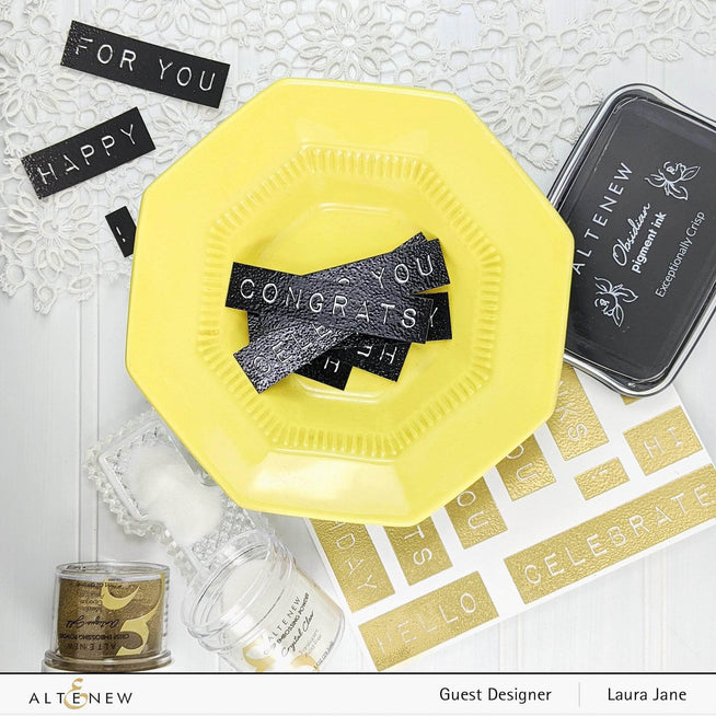 Photocentric Clear Stamps Mega Label Love Stamp Set