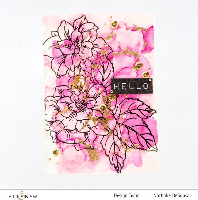 Photocentric Clear Stamps Mega Label Love Stamp Set