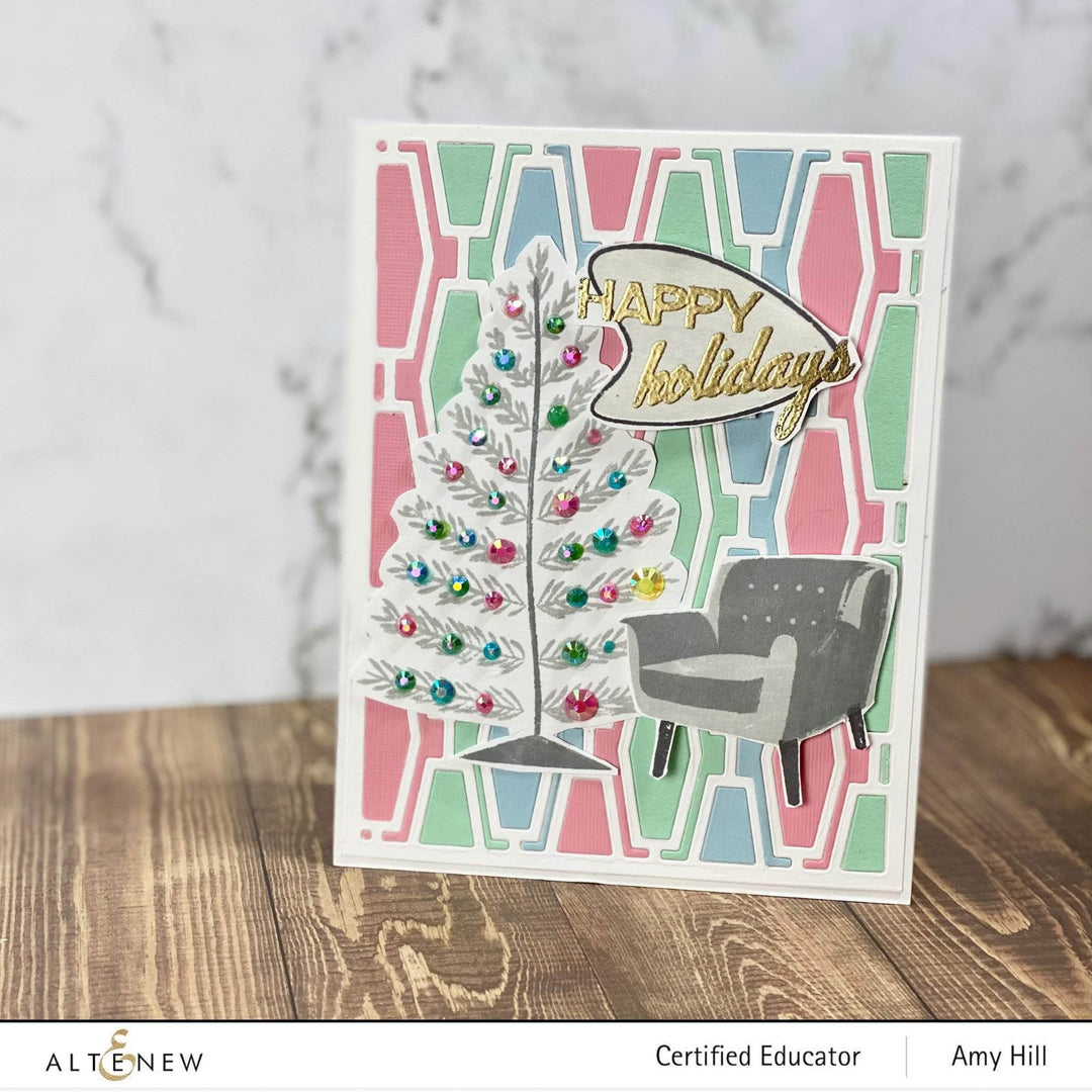 Photocentric Clear Stamps Mid-Century Festivities Stamp Set