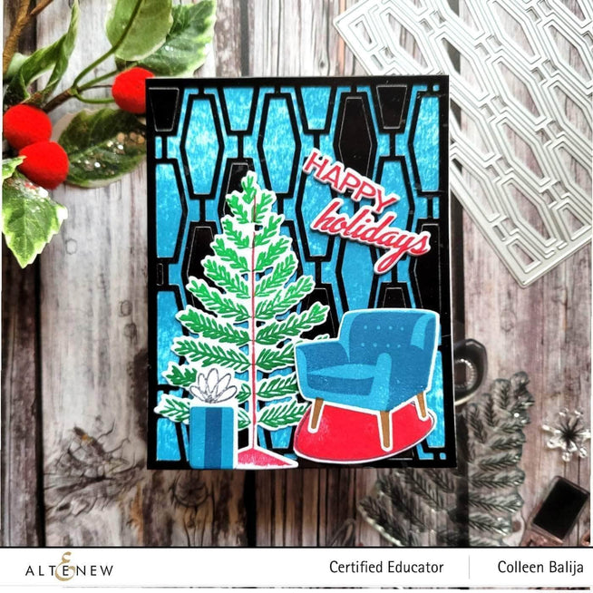 Photocentric Clear Stamps Mid-Century Festivities Stamp Set