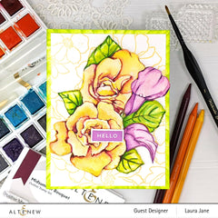 Photocentric Clear Stamps Midsummer Bouquet Stamp Set