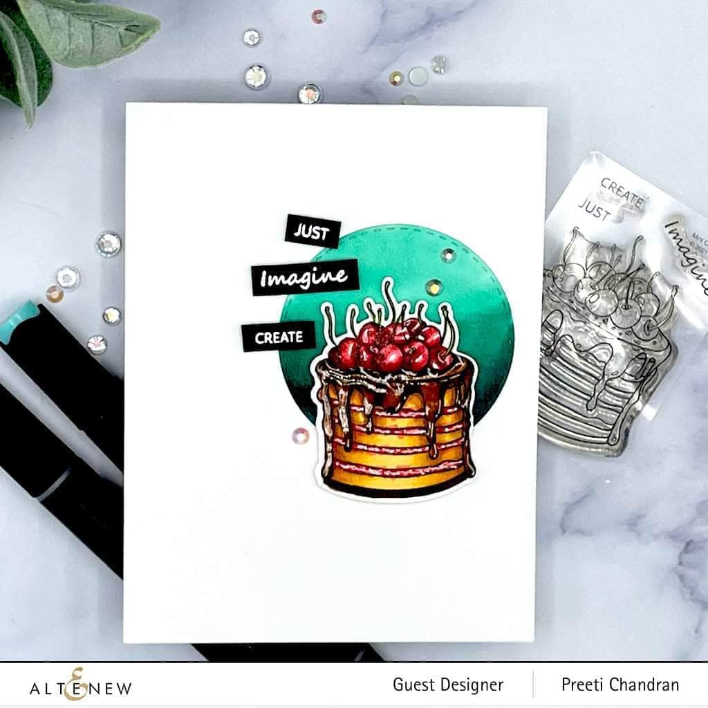 Photocentric Clear Stamps Mini Crepe Cake Stamp Set