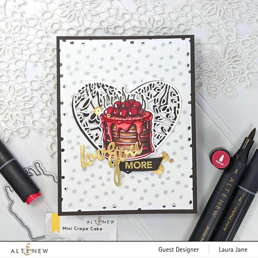 Photocentric Clear Stamps Mini Crepe Cake Stamp Set