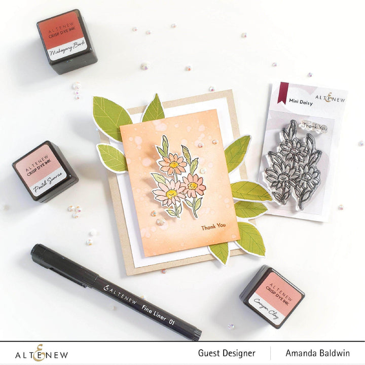 Photocentric Clear Stamps Mini Daisy Stamp Set