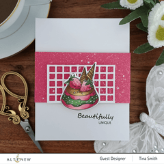 Photocentric Clear Stamps Mini Flan Cake Stamp Set