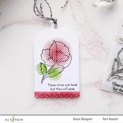 Photocentric Clear Stamps Mini Poppy Stamp Set