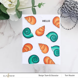 Photocentric Clear Stamps Mini Seashells Stamp Set