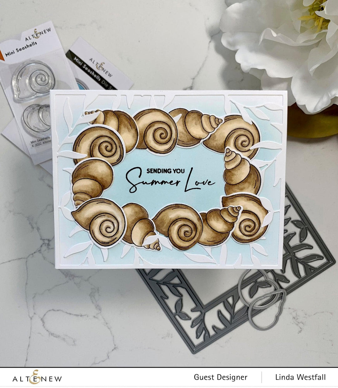 Photocentric Clear Stamps Mini Seashells Stamp Set