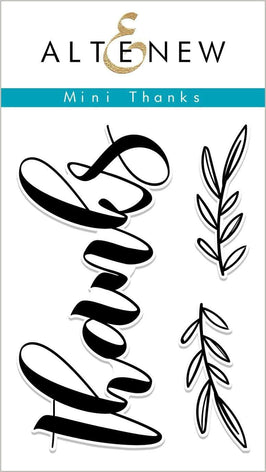 Photocentric Clear Stamps Mini Thanks Stamp Set