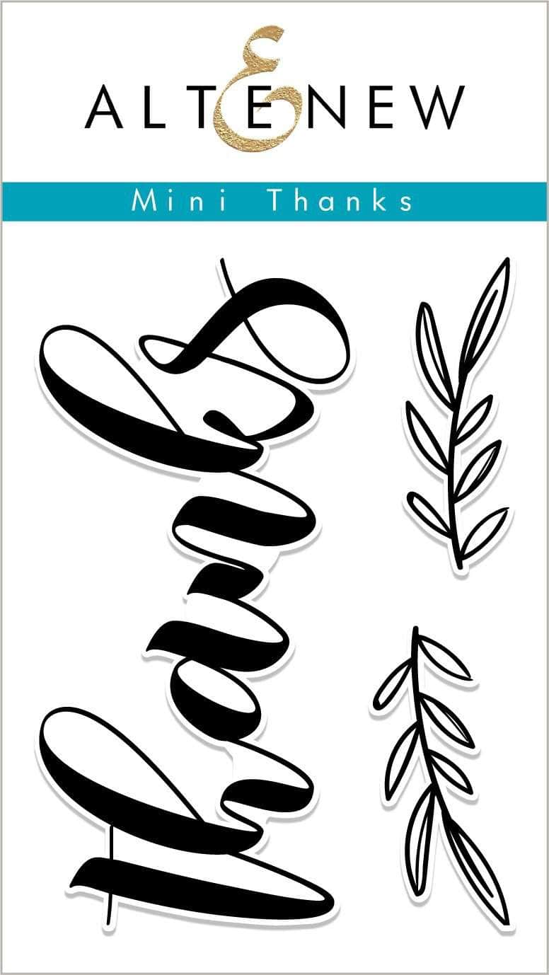Photocentric Clear Stamps Mini Thanks Stamp Set