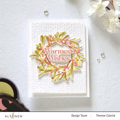 Photocentric Clear Stamps Mistletoe Wreath Stamp Set
