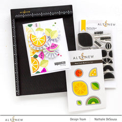 PMA Industries, Inc. Clear Stamps Mod Fruit Bowl Stamp Set