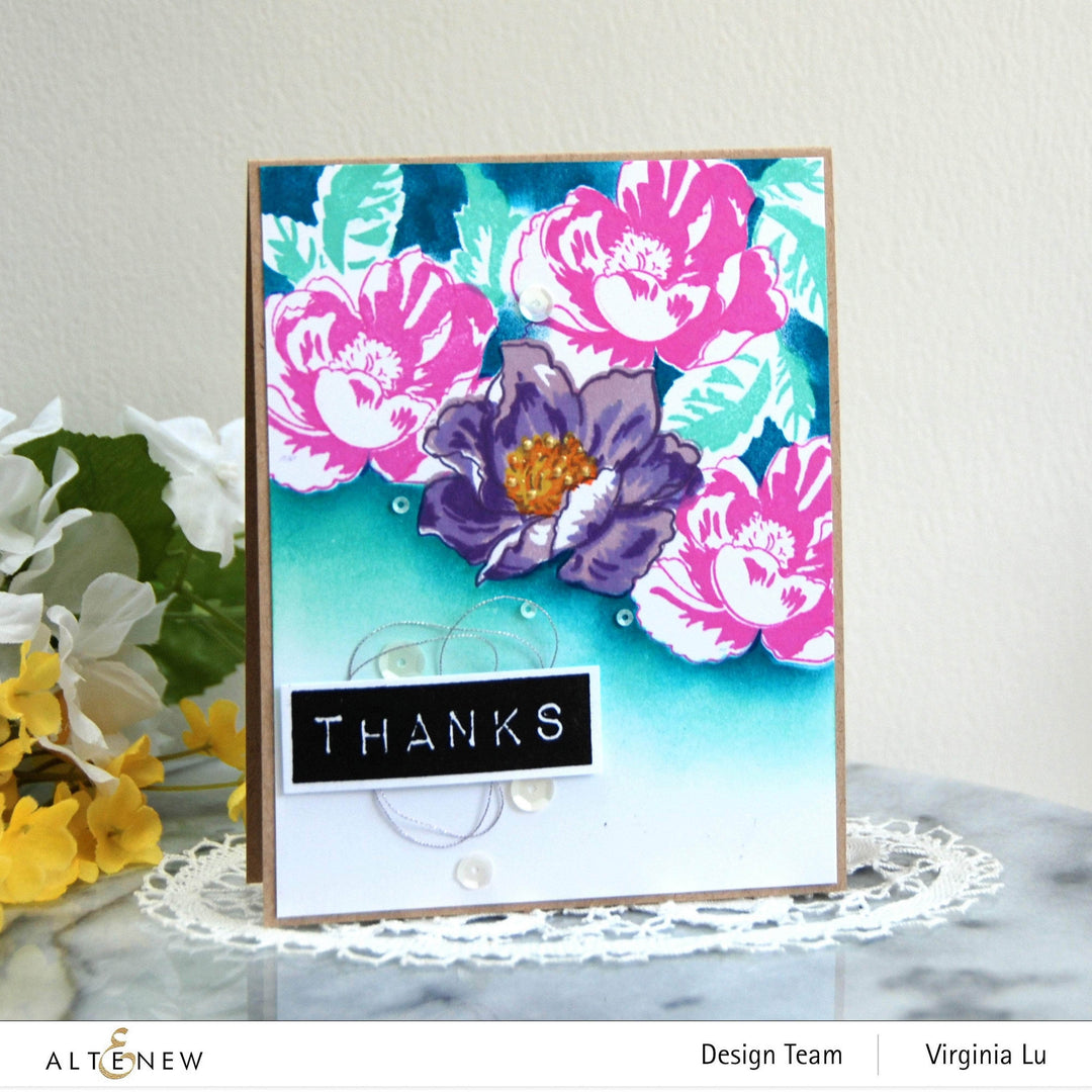 Photocentric Clear Stamps Nature Blossoms Stamp Set
