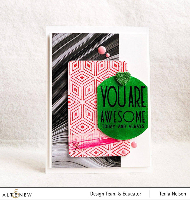 Photocentric Clear Stamps Note For You Stamp Set