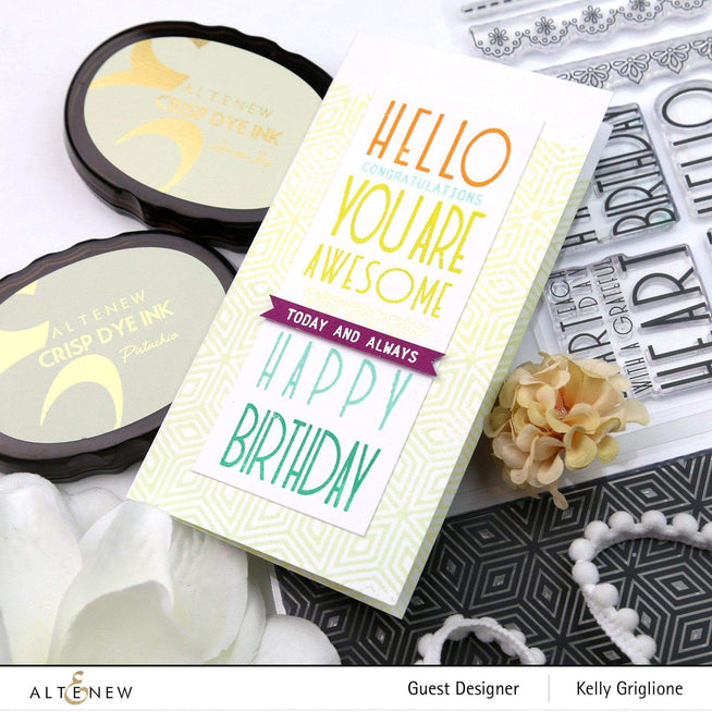 Photocentric Clear Stamps Note For You Stamp Set