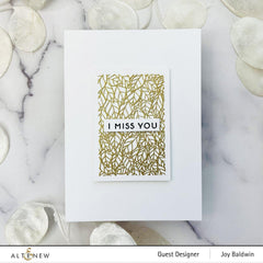 Photocentric Clear Stamps Overlapped Leaves Stamp Set