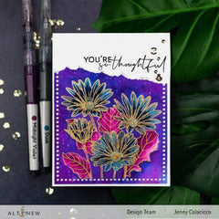 Photocentric Clear Stamps Paint-A-Flower: African Daisy Outline Stamp Set