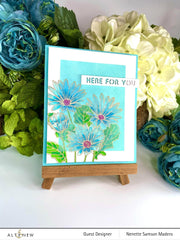 Photocentric Clear Stamps Paint-A-Flower: African Daisy Outline Stamp Set
