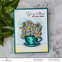 Photocentric Clear Stamps Paint-A-Flower: Chamomile Outline Stamp Set