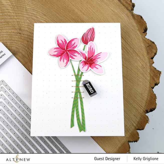 Photocentric Clear Stamps Playful Plumeria Stamp Set