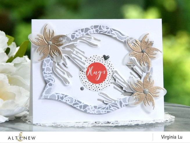 Photocentric Clear Stamps Playful Plumeria Stamp Set