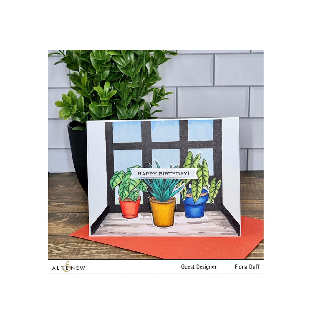 Photocentric Clear Stamps Potted Succulent Stamp Set