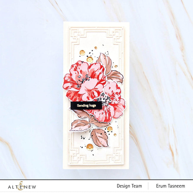Photocentric Clear Stamps Queen Anemone Stamp Set