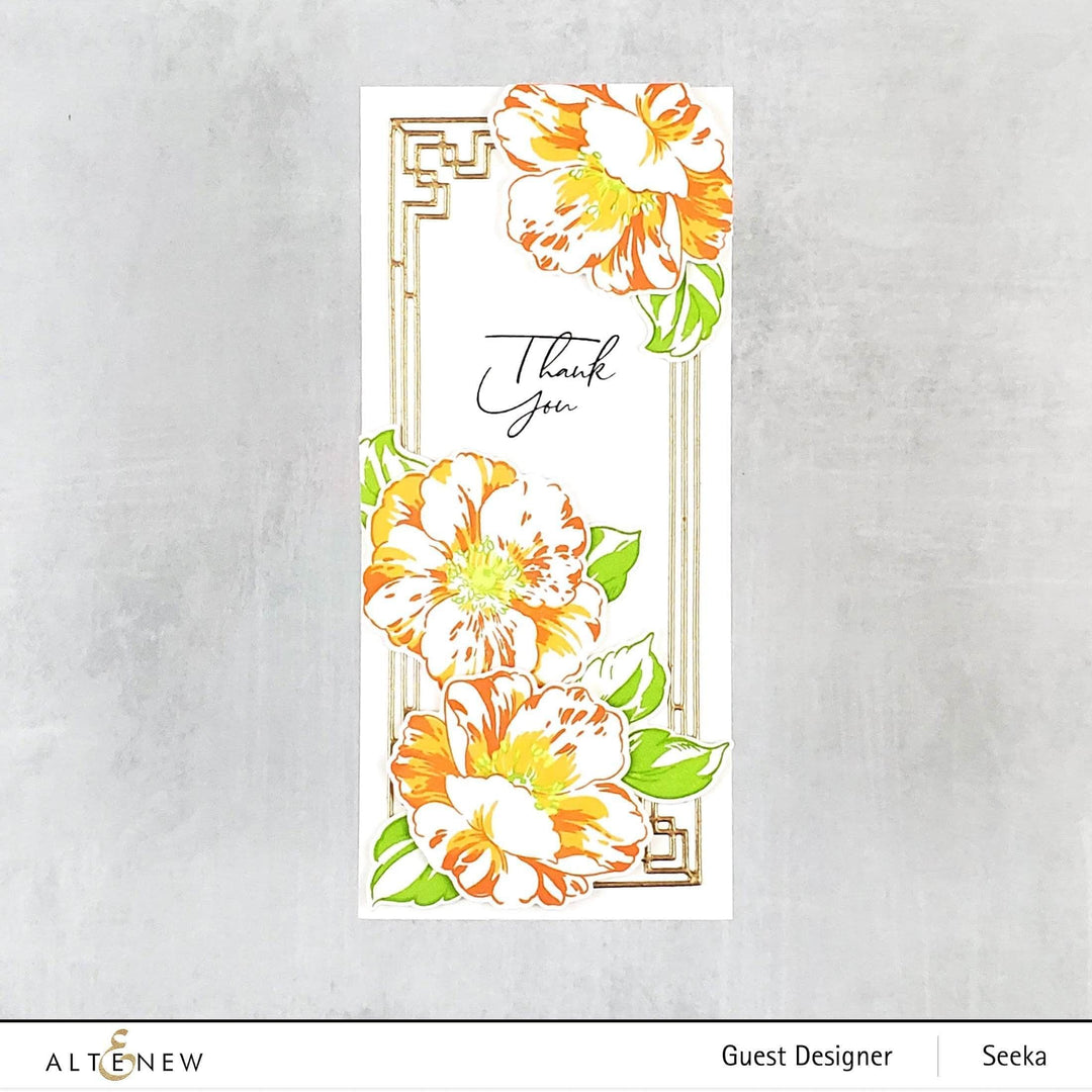 Photocentric Clear Stamps Queen Anemone Stamp Set