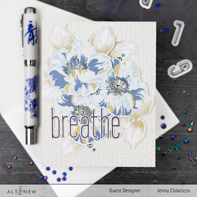 Photocentric Clear Stamps Queen Anemone Stamp Set