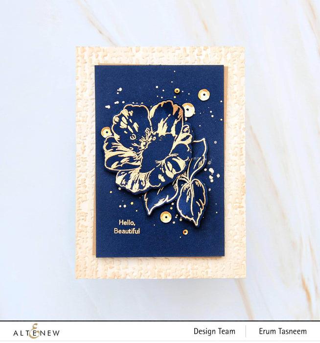 Photocentric Clear Stamps Queen Anemone Stamp Set